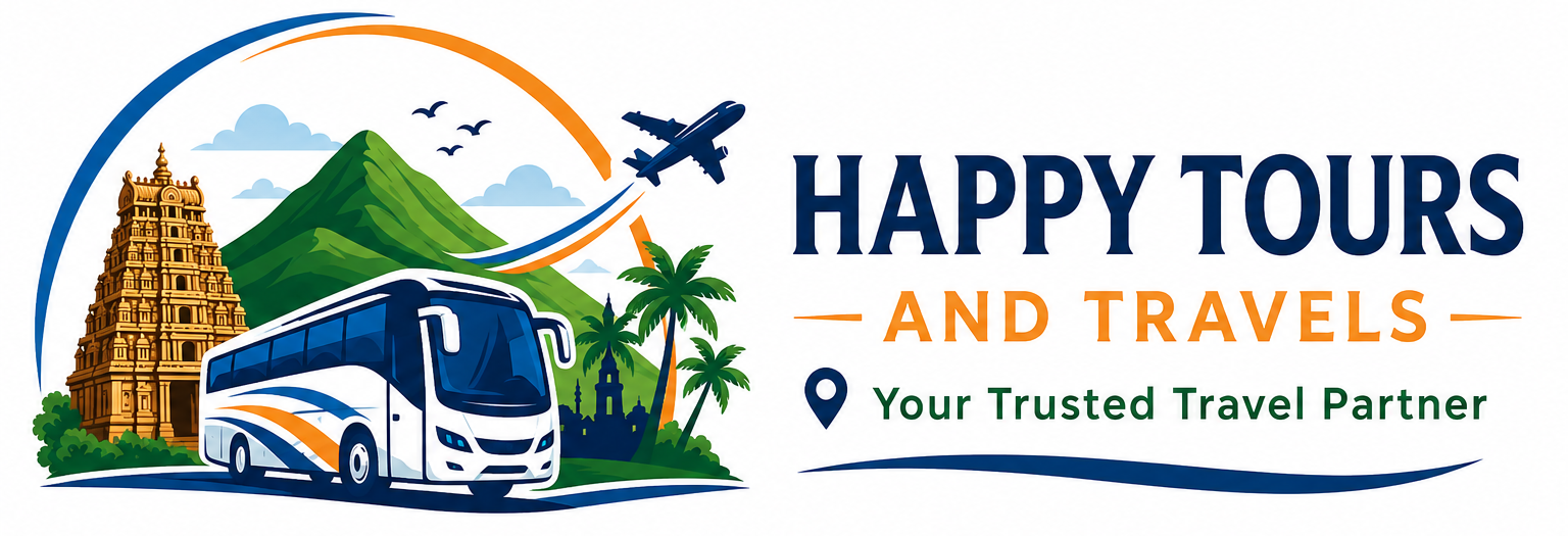 Happy Tours and Travels Madurai Logo